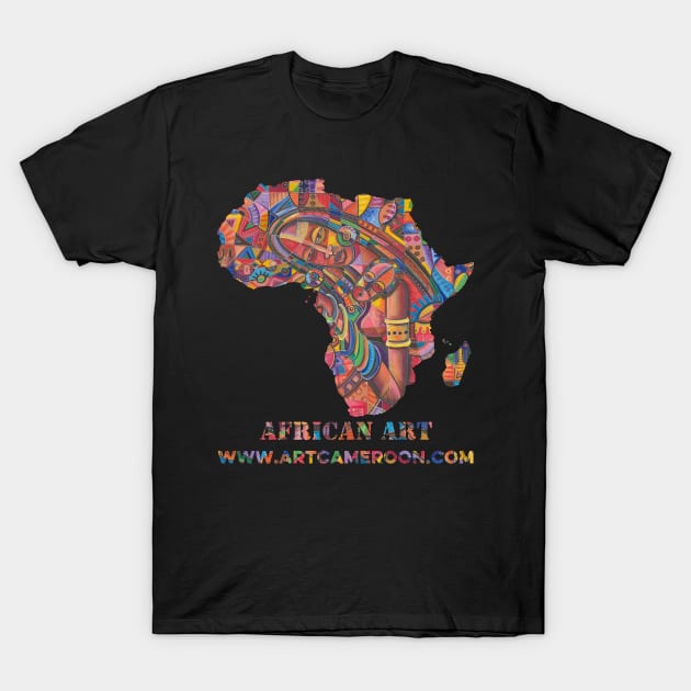 Mother and Child III T-Shirt by ArtCameroon